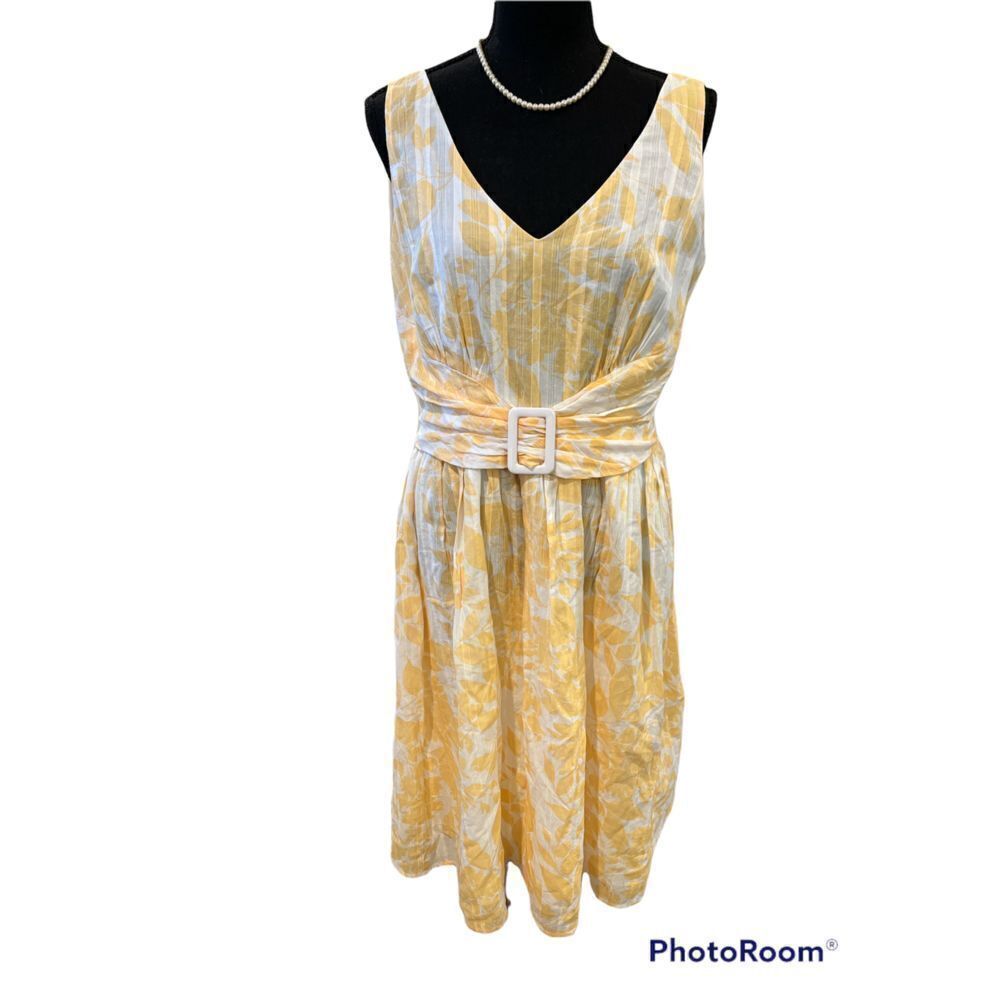 V-Neck Sleeveless Sundress by Cato